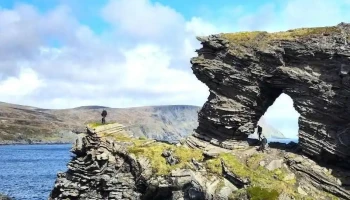 Kirkeporten i Skarsvåg - Skarsvåg