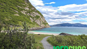 Kvennvika badestrand - Norge