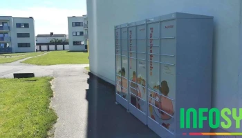 Pakkeboks Kallerudvegen - Mellom 10b Og 12a
