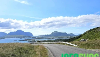 Panorama Buksnesfjorden - Leknes