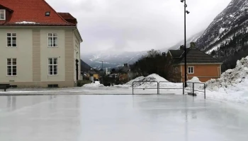 Rjukan torg - Norge