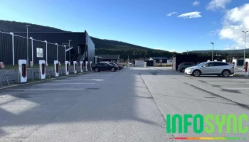 Tesla Supercharger - Alvdal