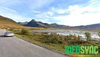 Wasserfall - Flakstad
