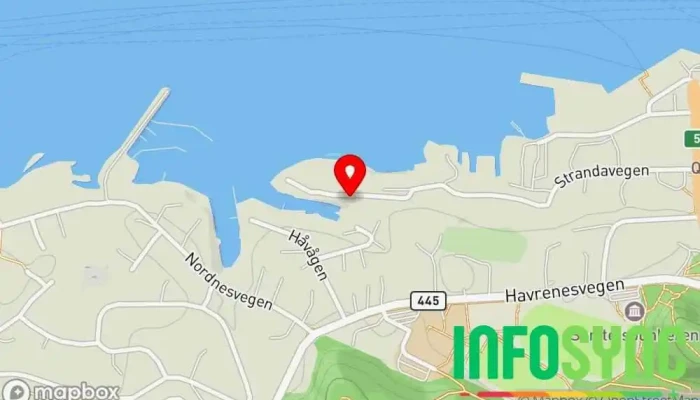 kart over Albrektsen Innovasjon AS Programvareselskap i Florø