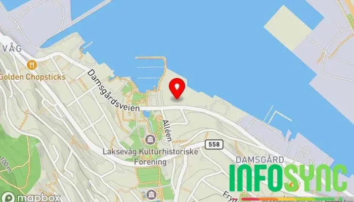 kart over Aritma Programvareselskap i Laksevåg