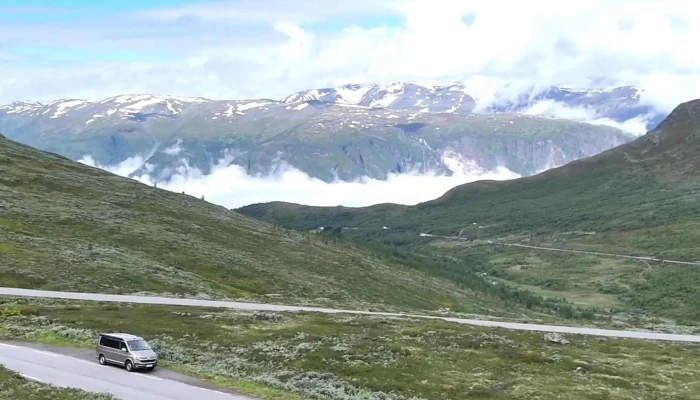 Aurlandsvegen -  Elevated - Aurland