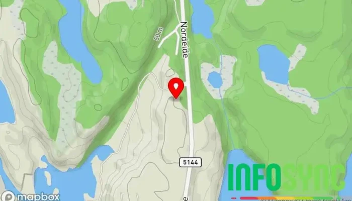 kart over Austevoll Trelast AS Trelastforhandler i Storebø