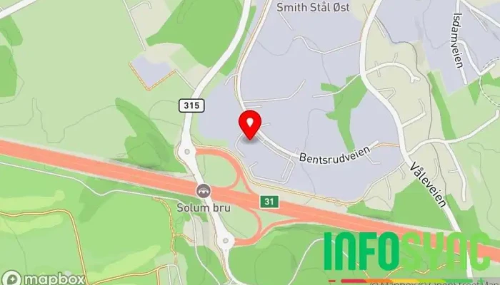 kart over Autosentrum Vestfold AS Forhandler av bo- og campingbiler, Forhandler av bobilprodukter, Bobilforhandler, Bobilutleie, Bobilverksted i Holmestrand