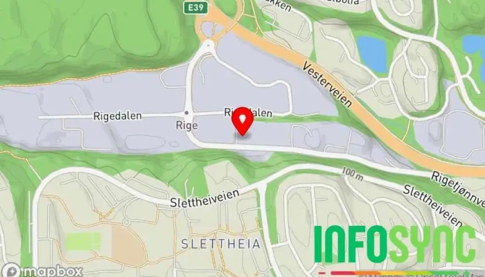 kart over AV Systemer AS Butikk, Skiltbutikk i Kristiansand