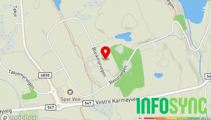 kart over Bademiljø Vedavågen Rør AS Rørlegger, Rørleggerutstyr i Veavågen