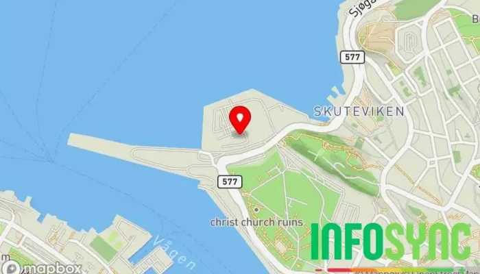 kart over Bergen Segway Sightseeingbyrå, Guidede turer i Bergen