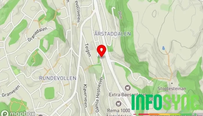 kart over Byggefirma Seglem & Åse AS Entreprenør i Egersund