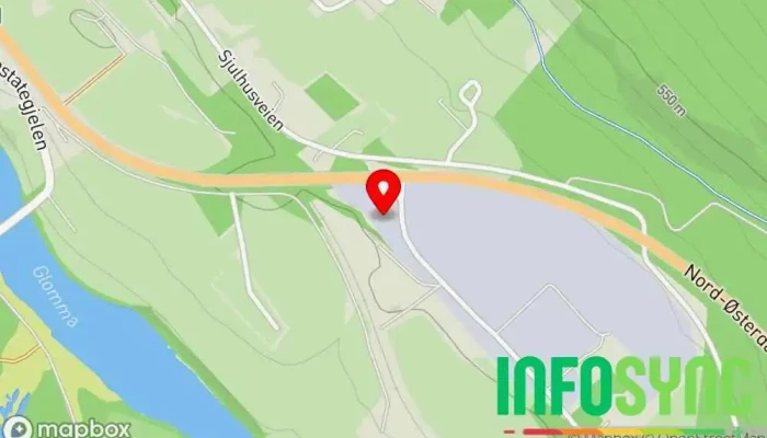 kart over Bygger'n Alvdal Byggevareforhandler, Trelastforhandler, Verktøybutikk i Alvdal