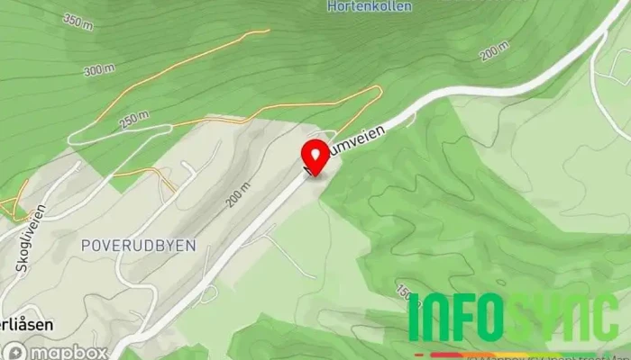 kart over Byggintegrering A/S Automasjonsselskap i Sylling
