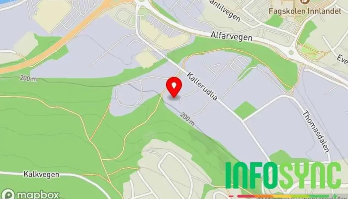 kart over Byggmester Magne Fjellhaug (Systemhus) Entreprenør, Tømrer/snekker, Tømmerhytter, Snekker i Gjøvik