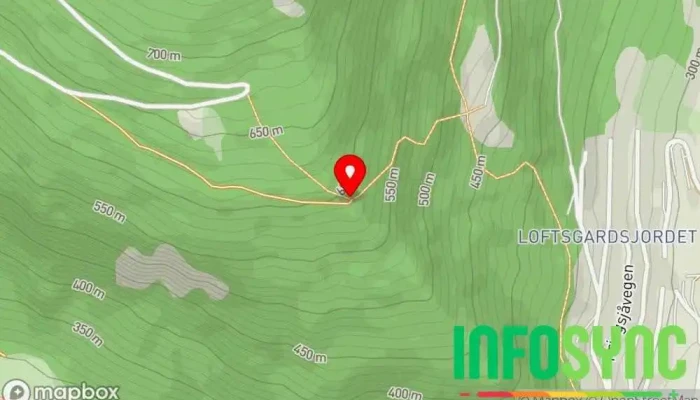 kart over Dagsturhytta Innlandet Turistattraksjon i Otta