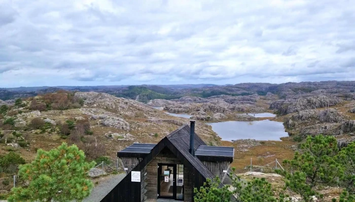 Dagsturhytta Tvitjornhytta Turområde - Sirevåg