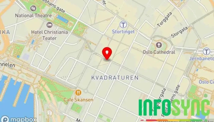 kart over Degree AS IT-konsulent, Digitalt markedsføringsbyrå i Oslo