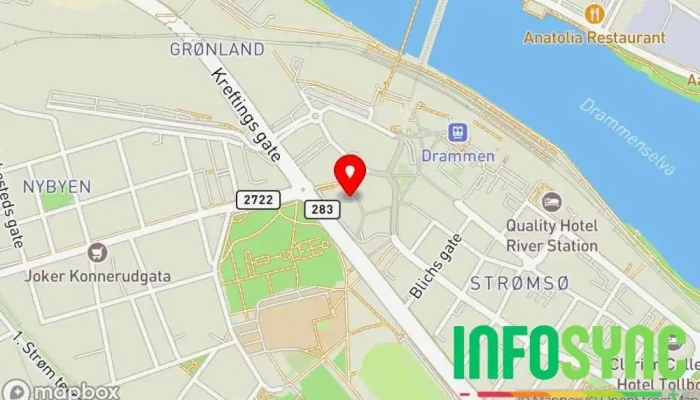 kart over DINtime, Samtaler Veiledning Gestaltterapi - Ann-Kristin Hansen Psykoterapeut, Coaching, Familierådgivning, Gestaltterapeut, Parterapeut eller ekteskapsrådgiver, Veiledningstjeneste i Drammen