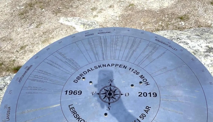 Dordalsknappen Utsiktspunkt - Sør-fron