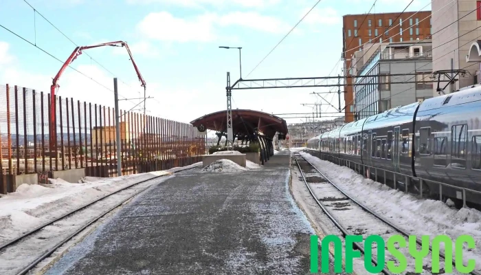 Drammen Stasjon -  Jernbanestasjon - Drammen