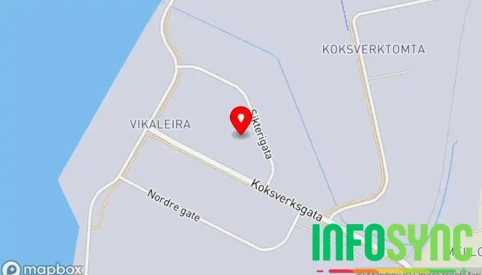 kart over Driv Karriere AS Arbeidsformidling i Mo i Rana