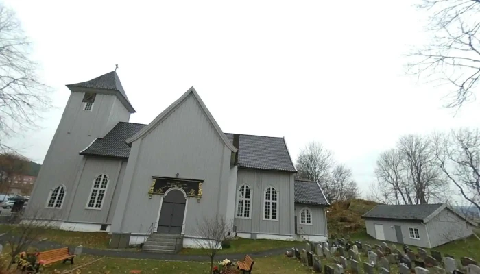 Drobak Kirke Street View 360deg - Drøbak