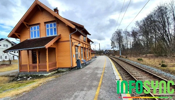 Eidsberg Stasjon -  Jernbanespor - Eidsberg