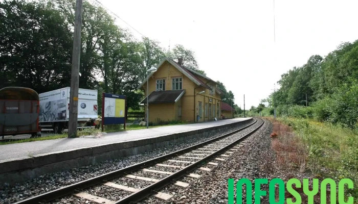 Eidsberg Stasjon -  Jernbanestasjon - Eidsberg