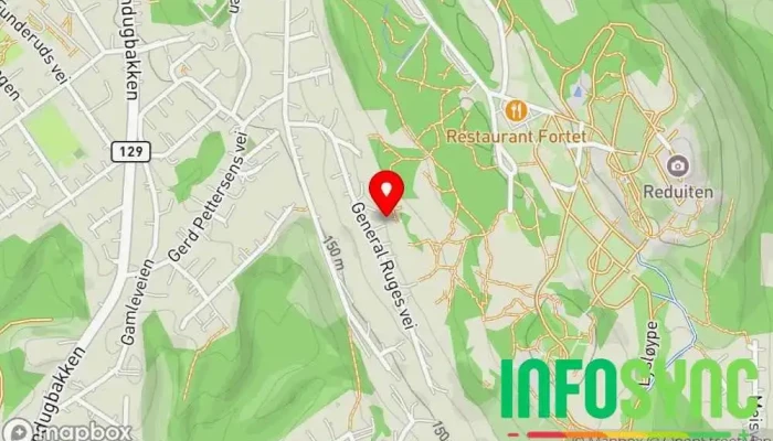 kart over Eidsberg Venstre  i Mysen