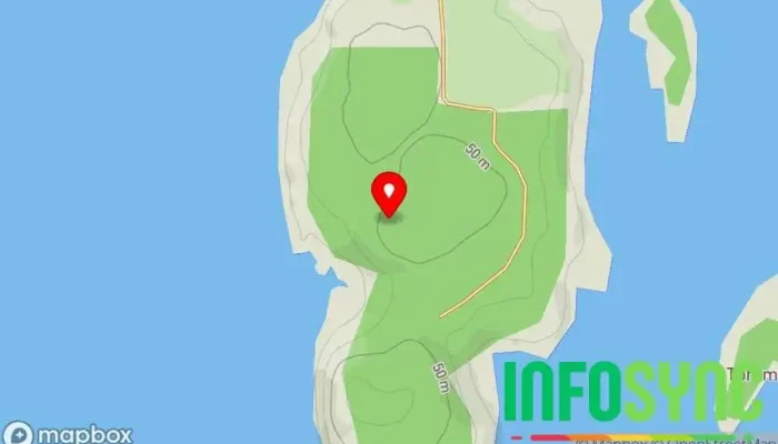 kart over Eidsberget Øy i Sarpsborg