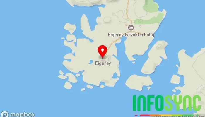 kart over Eigerøy Fyr Kulturminne, Landemerke, Turistattraksjon i Egersund
