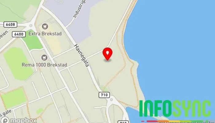 kart over Elektro Fosen Elektriker i Brekstad
