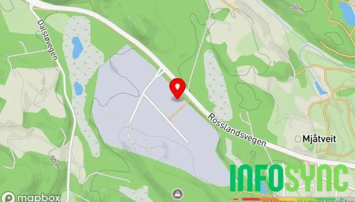 kart over Energitak AS Entreprenør for solenergi i Frekhaug