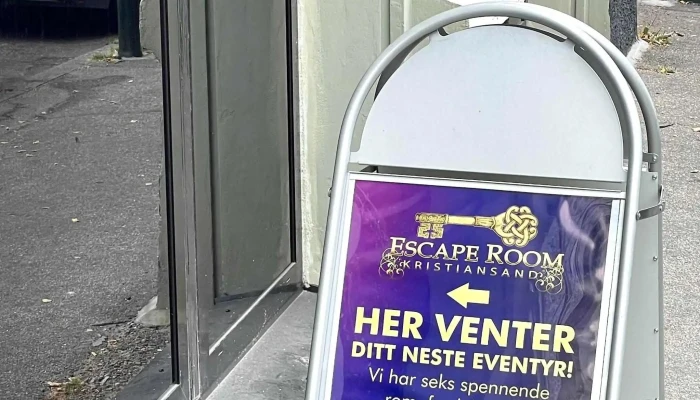 Escape Room Kristiansand As -  Plassering - Kristiansand