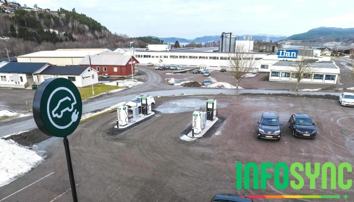 Eviny-ladestasjon - Kyrksæterøra