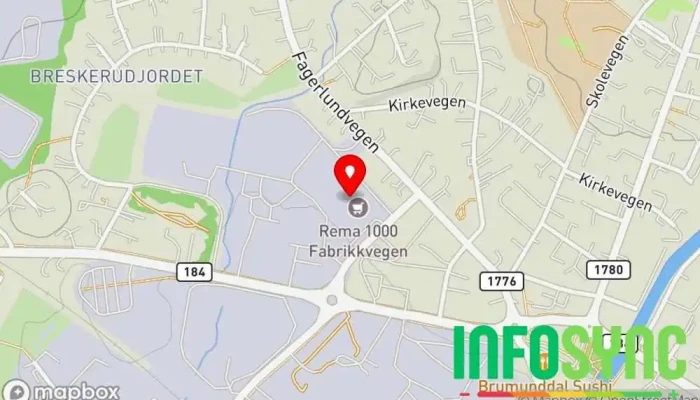 Fabrikkvegen Posten pakkeutlevering - Brumunddal