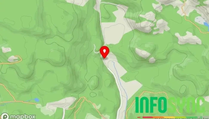 kart over Farsund Pistolklubb Knivsland Skytebane i Vanse