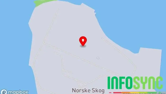 kart over Fiborgtangen Lystbåthavn i Skogn