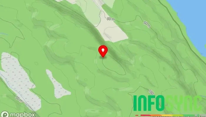 kart over Fjellet Fjelltopp i Eikangervåg