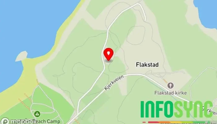 kart over Flakstad Agricultural i Ramberg