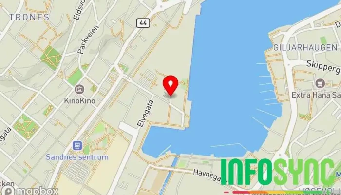kart over Flyt Regnskap AS Regnskapsfirma i Sandnes