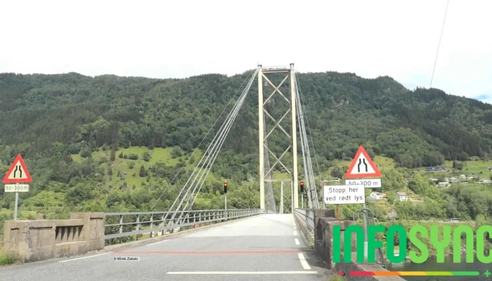 Fyksesund Bridge -  Fjell - Øystese