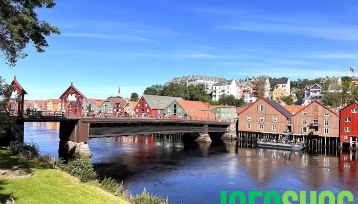 Gamle Bybro -  Elv - Trondheim