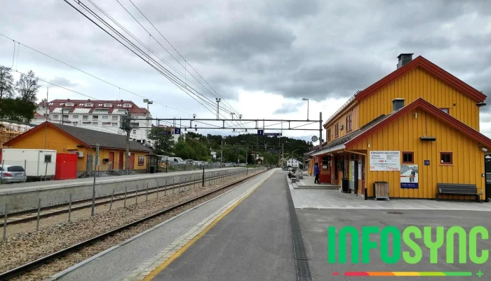 Geilo Stasjon -  Jernbanespor - Geilo