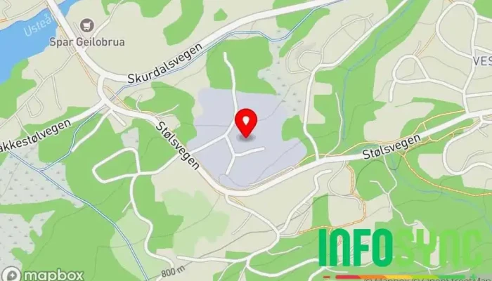 kart over Geilo Turbusser AS Bussreiseselskap, Transporttjeneste i Geilo