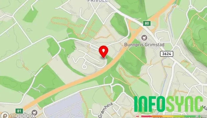 kart overIT-konsulent Grimstad Konsulenttjenester en Grimstad kart over Grimstad Konsulenttjenester IT-konsulent i Grimstad