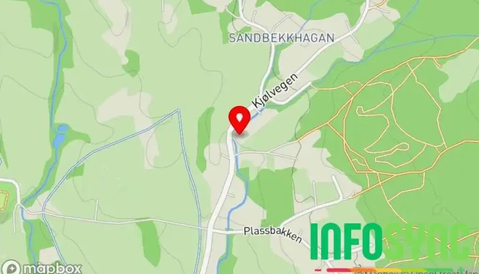kart over Hadeland Hyttetjenester AS Hytteutleie i Brandbu