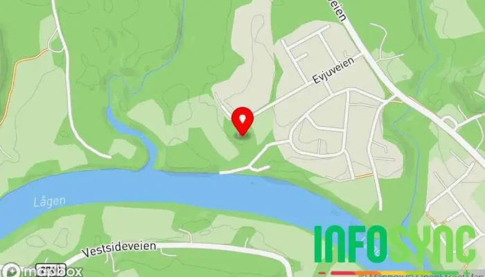 kart over Hageland Hvittingfoss Hagesenter, Blomsterbutikk, Butikk for hagemøbler i Hvittingfoss