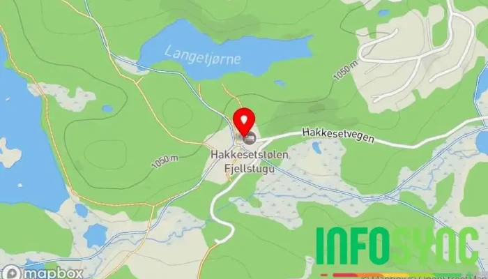 kart over Hakkesetstølen Fjellstugu og Hytter Hytteutleie, Hytte, Hotell, Jaktområde, Innendørs overnatting i Geilo